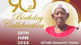 BIRTHDAY CELEBRATION OF ESTHER KEMUNTO