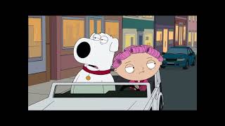 Brian Throw up in Stewie’s new car￼