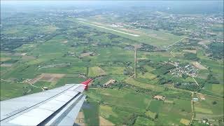 แอร์เอเชียFD421 เชียงราย-หาดใหญ่ เทคออฟที่สนามบินเชียงราย[Thai AirAsia FD421 Take Off at Chiangrai]