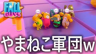 【絆!!】やまねこ軍団でスクワッド!!【フォールガイズ/FallGuys】【SS2】