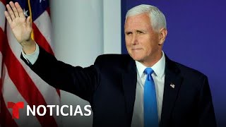 "Este no es mi momento": Mike Pence abandona la campaña presidencial para 2024 | Noticias Telemundo