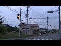 奈良県の夜間点滅信号機5 b