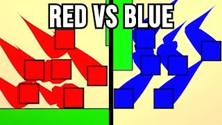 Square League - Red Team Versus Blue Team