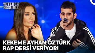 Kekeme Rapçi Ayhan Öztürk, Performansıyla Ağızları Açıkta Bıraktı! 😍 | Yetenek Sizsiniz Türkiye