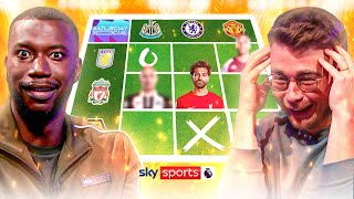 Can You Name These Footballers? 👀 | FOOTBALL TIC TAC TOE | Harry Pinero vs James Allcott