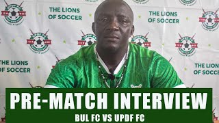 Head Coach talks about tomorrow away game against Bul FC in UPL