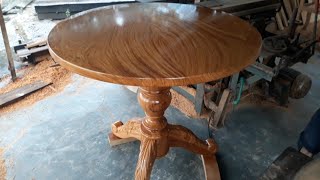 Cách ráp bàn tròn cổ xưa.đồ gỗ đẹp /đôgôminhđưc/Ancient round table. Process the wood