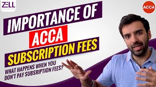 Annual Subscription Fees For ACCA Explained | What Happens When You Don't Pay Subscription Fees?