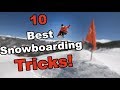 My 10 Best Snowboarding Tricks of 2019!!