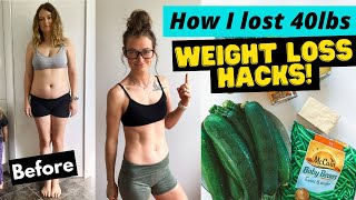 Top 5 vegan weight loss hacks//How I lost 40 pounds