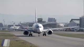 Sun Express B737-800 first landing in 2013 at FDH! [HD]