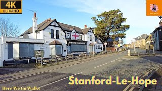 Stanford-Le-Hope 2025| 4K HD | Essex Walk | Here We Go Walks