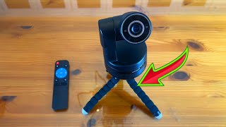 WAAWO 4K PTZ Webcam, Auto-Frame,3X Zoom in/Out