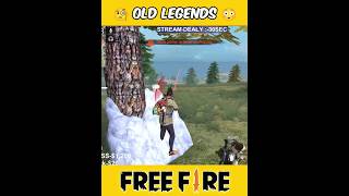 Free Fire 🔥 Old Legends 😳 Free Fire 2017 Vs 2023 | Old Gyan Gaming #shorts #freefire @GyanGaming