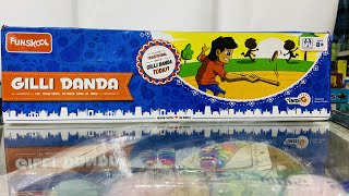 Gilli Danda #shorts #funskool #new #gillidanda #outdoorgame #makeinindia #short 💯