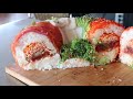 DIY 16 POUND SUSHI DONUT 🍣 🍩 + EATING CHALLENGE!!!