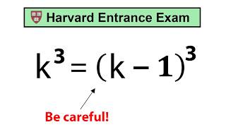 A Great But Tricky Math Equation