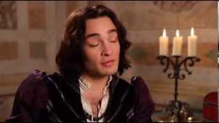 Ed Westwick Interview - Romeo and Juliet (2013)