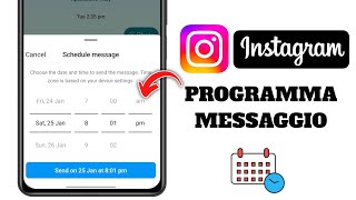 Come programmare i messaggi di Instagram 2025। Programmare i messaggi di Instagram