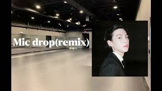 bts-mic drop (empty dance studio)