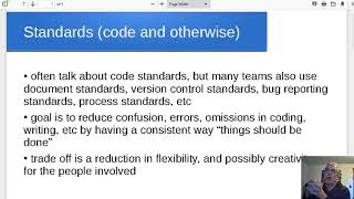 Code and document standards