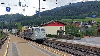 2023 - AT - Lokomotion BR 139 loco passing through Steinach In Tirol (Brenner) station