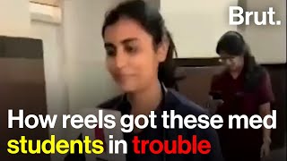How reels got these med students in trouble