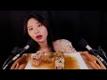 통 벌집꿀🐝asmr 리얼사운드 먹방 자르는 소리 먹방 asmr raw honey comb 꿀꿀선아 suna asmr 자르는 asmr