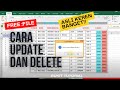 Cara Update dan Delete di Listbox VBA Excel || Gratis File