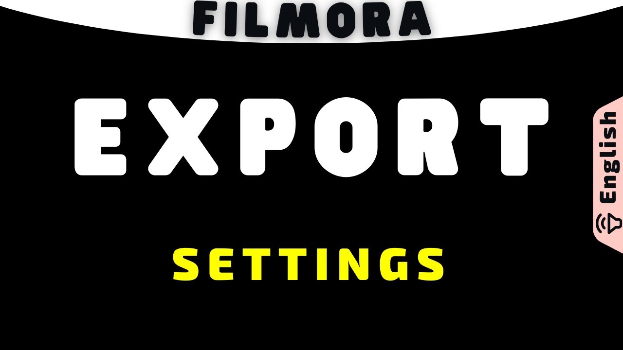 Filmora Best Export Settings For Landscape Video Youtube