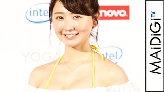 おのののか、オフショル＆水着で爽やかに　出会いなく“逆ナン”も検討？　　｢Lenovo House at Quick Silver PR発表会｣3