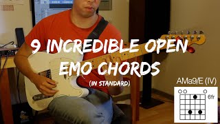 9 Incredible Open Emo Chords In Standard