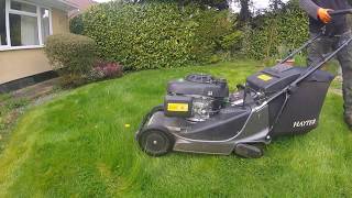 Mowing an Overgrown lawn