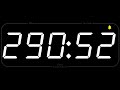 305 minute timer u0026 alarm 1080p countdown