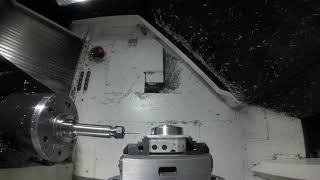 Cutting a part in a Variaxis I-600 MPP