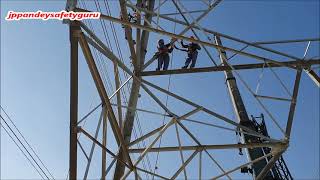 WTTR - Working on Transmission Tower \u0026 Rescue Training - Part - 2 #jppandeysafetyguru