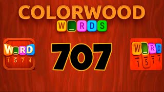 COLORWOOD WORDS Cryptogram level 707