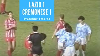 6 settembre 1989: Lazio Cremonese 1 1