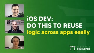 iOS Dev: Do this to Reuse Logic Across Apps Easily | ED Clips