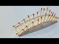 how to make matchstick bridge