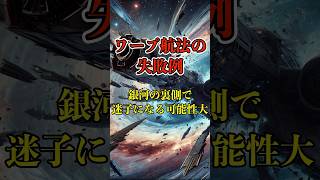ワープ航法の失敗例：銀河の裏側で迷子になる可能性大 #宇宙