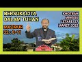 BERSUKACITA DALAM TUHAN - MAZMUR 32:8-11