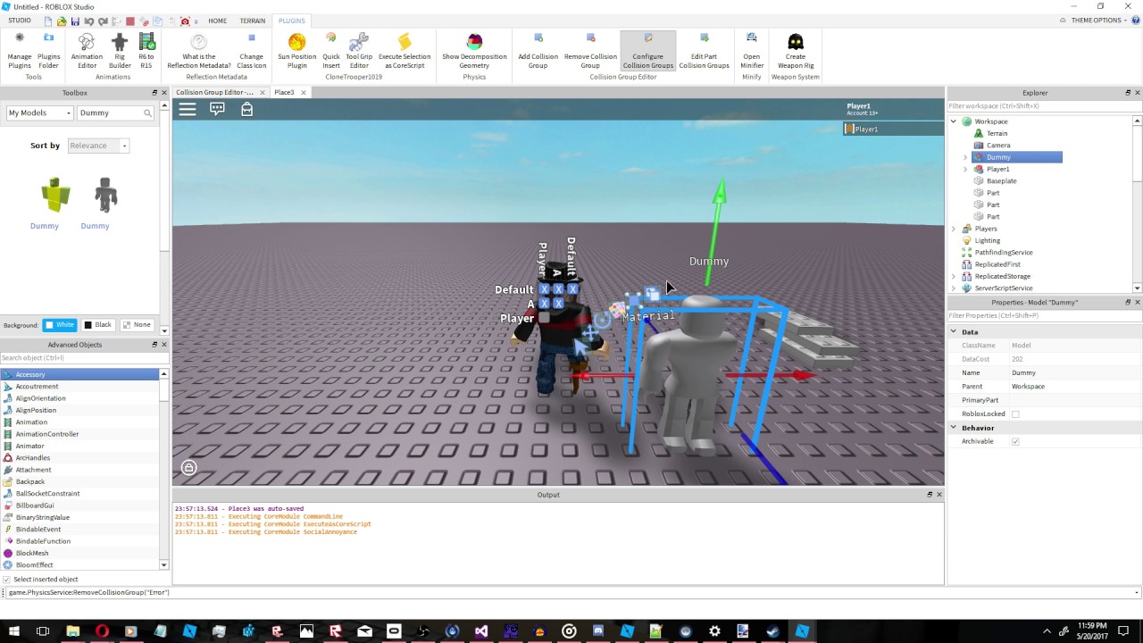 Collision Group Editor Youtube