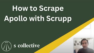 How to Scrape Apollo with Scrupp