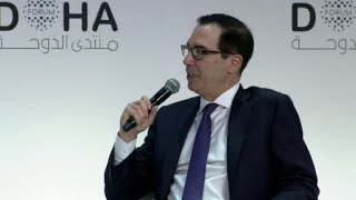 Mnuchin: Sanctions an 'alternative for world military conflicts'