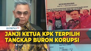 Janji Ketua KPK Terpilih Setyo Budiyanto Tangkap Buron Korupsi