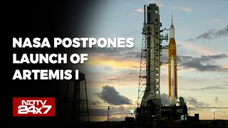 NASA Postpones Launch Of Artemis I Moon Mission Over Engine Snag