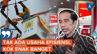 Jokowi Tegur PLN dan Pertamina Karena Pakai Subsidi Kemenkeu