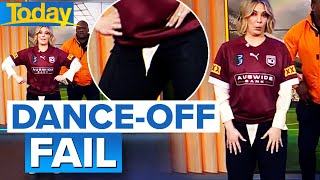 Aussie host cracks up over wardrobe malfunction | Today Show Australia