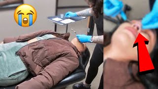 Day In Our Life | Getting My First Piercing! **Painful**